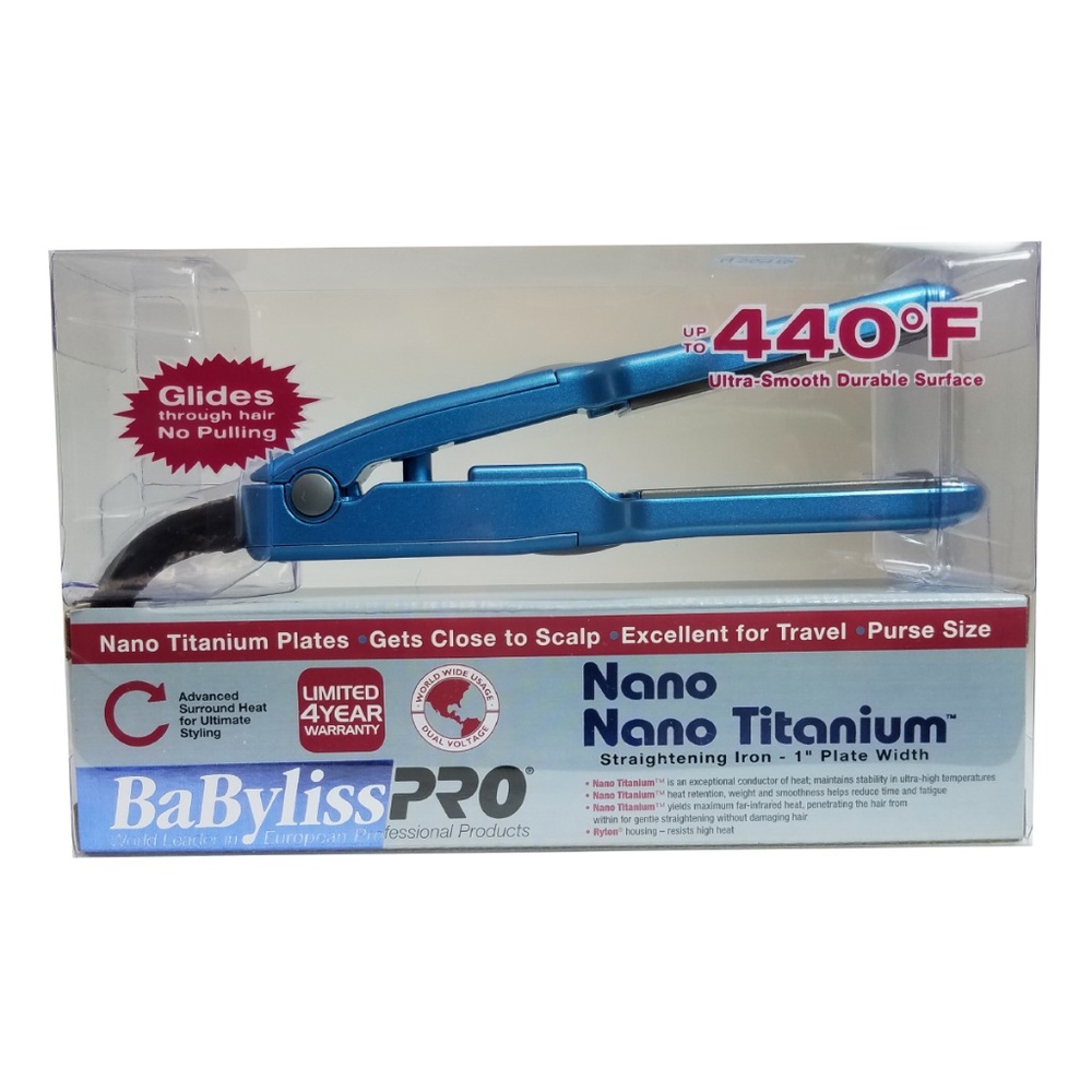 Babyliss Pro Nano Mini Straightening Flat Iron